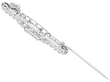 Art Deco Platinum Diamond Brooch