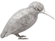 Silver Bird Ornament