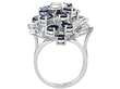 sapphire cocktail ring vintage