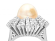Pearl and Diamond Ring Antique