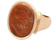 Antique Intaglio Ring in yellow gold
