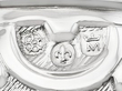 Antique Silver Decorative Bowl