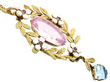 Antique Gemstone and Enamel Pendant