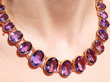 Antique Amethyst Necklace
