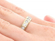 Vintage Eternity Ring Yellow Gold UK