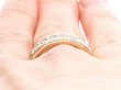 Vintage Eternity Ring Yellow Gold UK