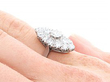 Marquise Diamond Cluster Ring