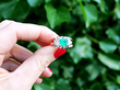1980s Emerald and Diamond Ring