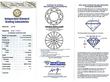 Sapphire and Diamond Ring White Gold certificate