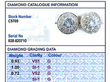 Vintage Illusion Earrings Diamond Grading