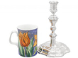 German Silver Candlesticks