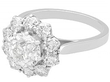 Diamond Cluster Engagement Ring