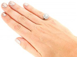 Diamond Cluster Engagement Ring