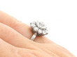 Diamond Cluster Engagement Ring