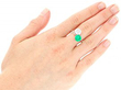 Colombian Emerald and Diamond Ring