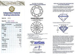 1950s Platinum Diamond Ring Certificate 