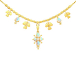 Gold and Opal Necklace UK 