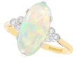 Vintage Opal and Diamond Ring UK