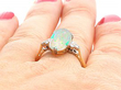 Vintage Opal and Diamond Ring UK