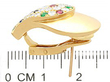 French Gemstone Earrings Gold
