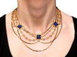 Victorian Lapis Lazuli Necklace 