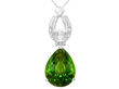 Pear Shaped Peridot Pendant
