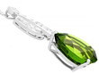 Pear Shaped Peridot Pendant setting