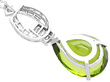 Pear Shaped Peridot Pendant reverse