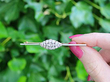 Marquise Shaped Diamond Bar Brooch