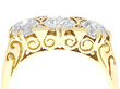 Antique Style Trilogy Ring Yellow Gold setting