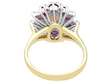 Back of Opal and Ruby Ring