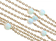 Antique Opal Gold Chain setting