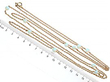 Antique Opal Gold Chain size