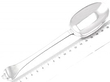 Sterling Silver Trefid Spoon Size