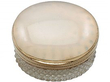 antique Gold and Glass Vinaigrette Box