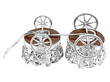 Silver Carriage Coasters UK