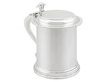 Silver Lidded Tankard 