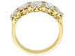 Five Stone Diamond Ring Yellow Gold