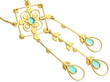 Aquamarine and Diamond Necklace 