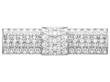 Geometric Diamond Brooch UK