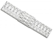 Geometric Diamond Brooch UK