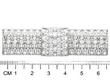 Geometric Diamond Brooch UK