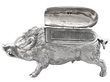 Silver Pig Vesta Case