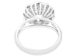 1950s Diamond Cluster Ring Vintage UK