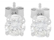 platinum and diamond stud earrings UK