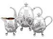 Silver Tea Set with Dragons for Sale