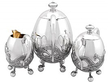 Silver Tea Set with Dragons for Sale