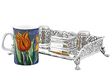 English Silver Inkstand