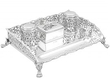 Sterling Silver Inkstand Victorian
