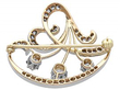 Old European Cut Brooch